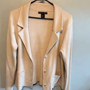 Tahari Cream Blazer